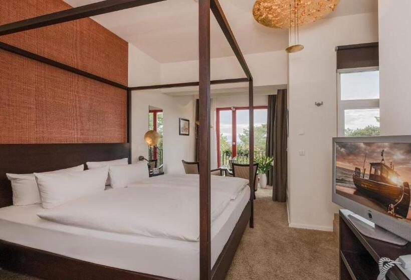 带海景的标准房, Strandhotel Heringsdorf