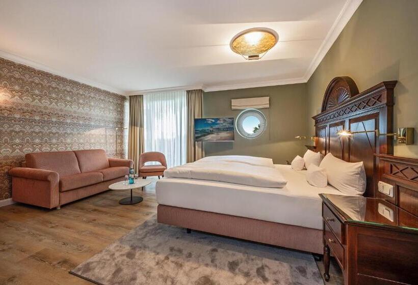 高级内部房间, Strandhotel Heringsdorf