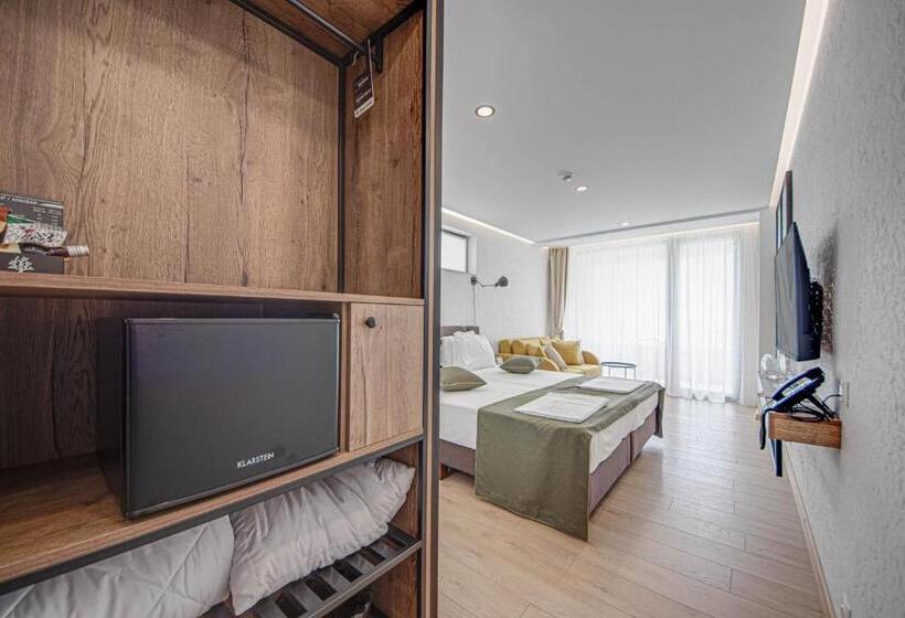 Номер Deluxe Вид на Море с Балконом, Olive Villas Beach