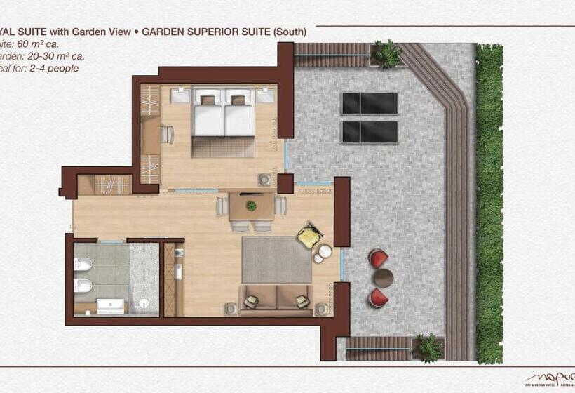 سوئیت رویال, Art & Design Hotel Napura