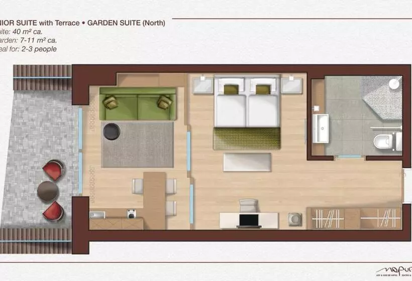 سوییت, Art & Design Hotel Napura