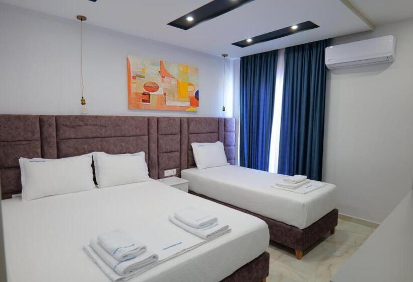 غرفة ديلوكس ثلاثية مطلة على البحر, Rumani 3 Islands