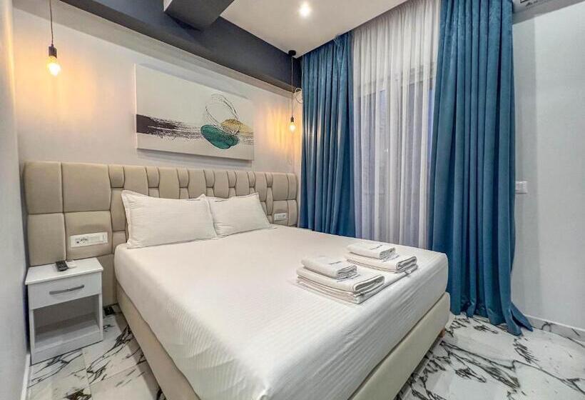 غرفة ديلوكس مطلّة علي البحر مزوَّدة بشُرفة, Rumani 3 Islands