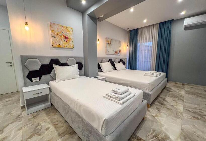 غرفة ديلوكس ثلاثية مطلة على البحر, Rumani 3 Islands