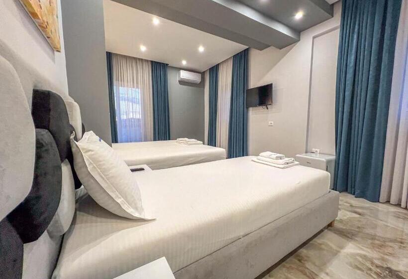 غرفة ديلوكس ثلاثية مطلة على البحر, Rumani 3 Islands