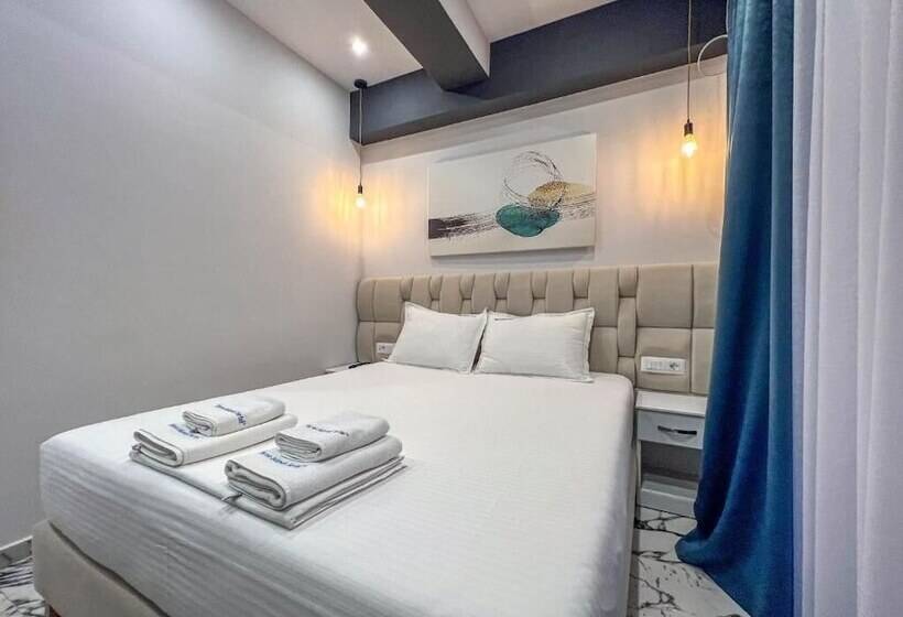 غرفة ديلوكس مطلّة علي البحر مزوَّدة بشُرفة, Rumani 3 Islands