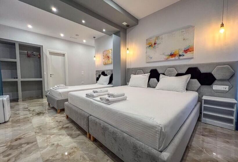 غرفة ديلوكس ثلاثية مطلة على البحر, Rumani 3 Islands