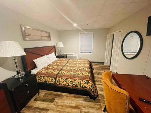 带大床的高级房间, Haiban Inn Jersey City