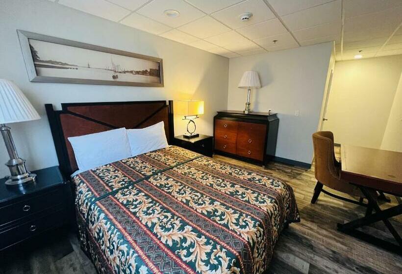 带大床的高级房间, Haiban Inn Jersey City