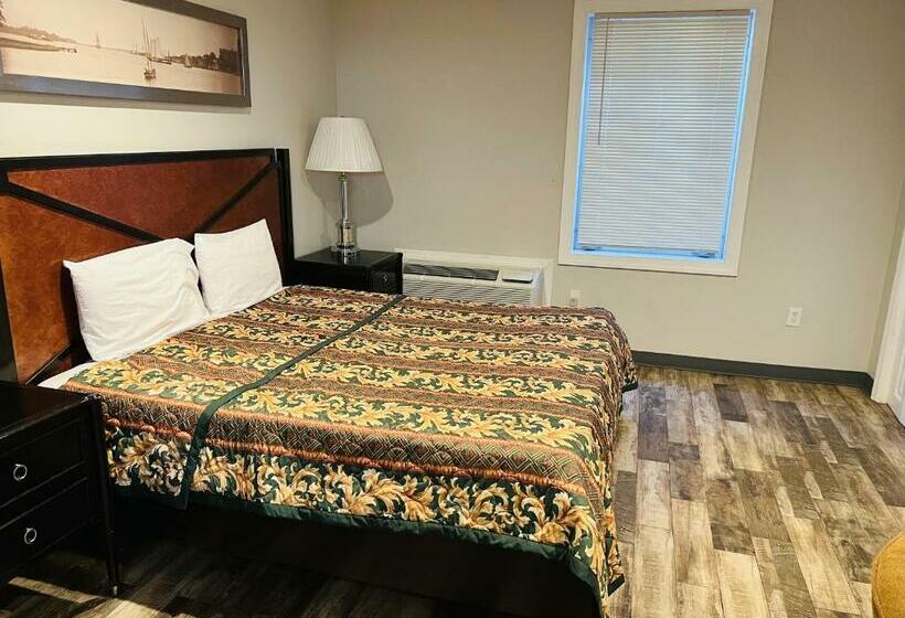 带大床的高级房间, Haiban Inn Jersey City