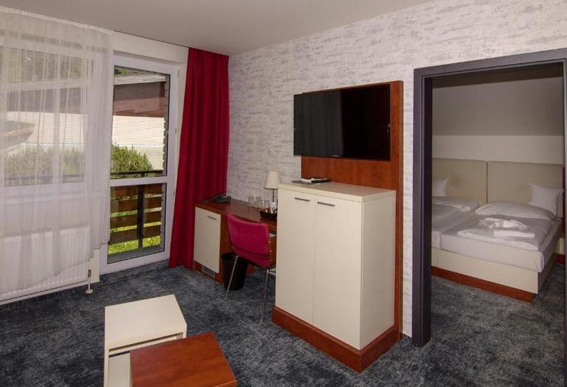 带阳台的三人标准间, Srni