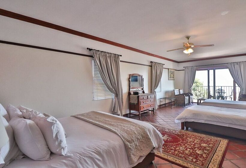 غرفة عائلية مطلّة علي البحر, Berg En Zee Guesthouse