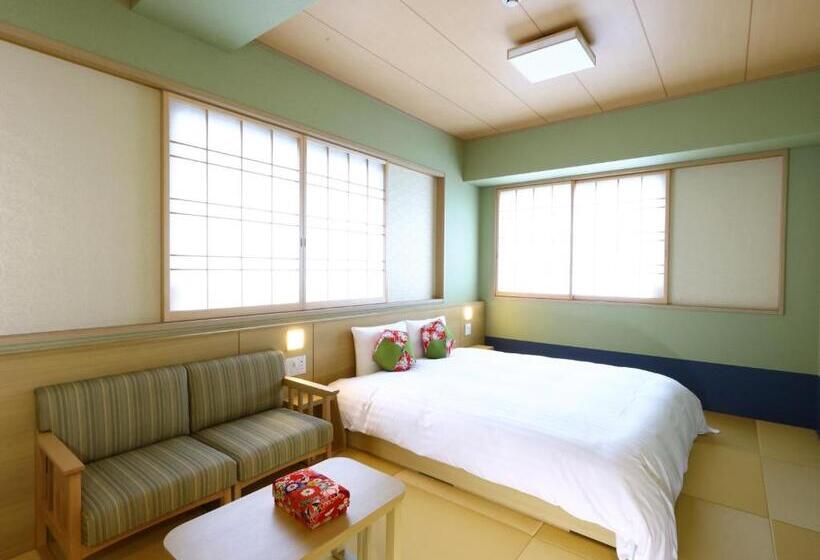 キングサイズベッドのスタンダードルーム, Onyado Nono Matsue Natural Hot Spring