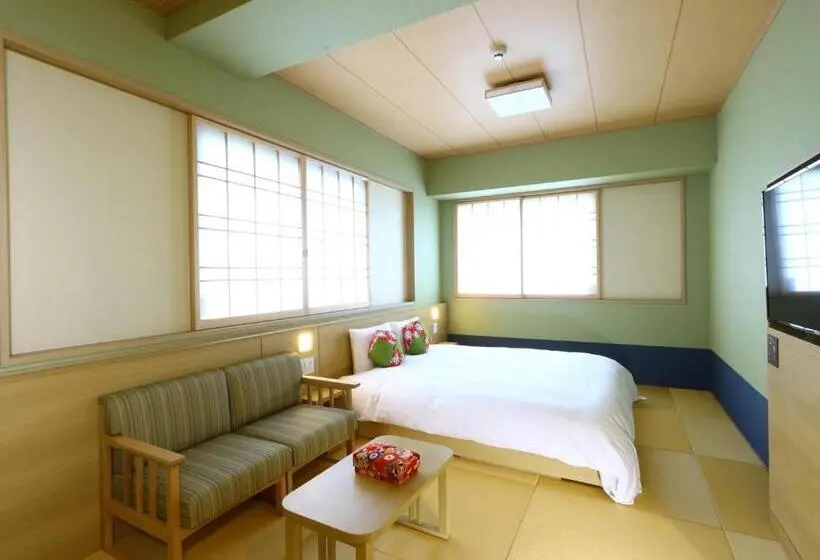 キングサイズベッドのスタンダードルーム, Onyado Nono Matsue Natural Hot Spring