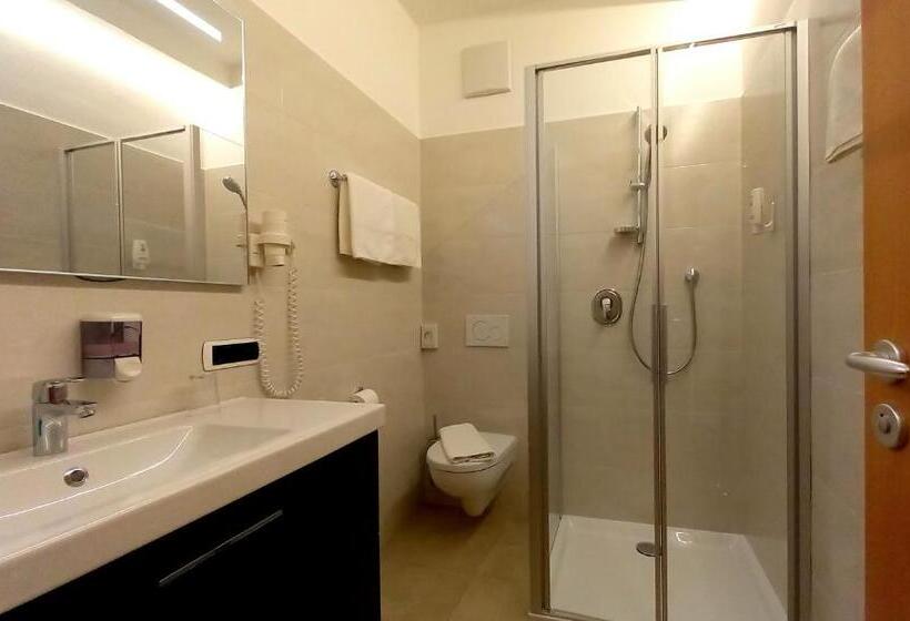 标准间带游泳池, Garni Grüner Baum