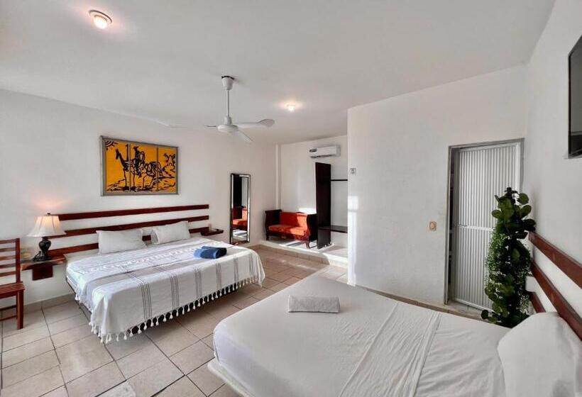 景色の見えるスタンダード４人部屋, Casa Piedra Parada