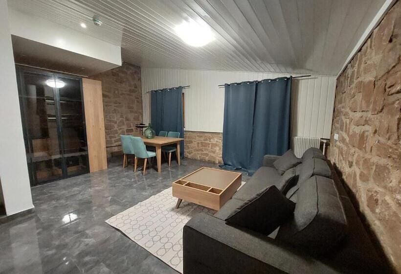 סוויטה עם טרסה, Hôtel Parc Les Cigognes   Albé