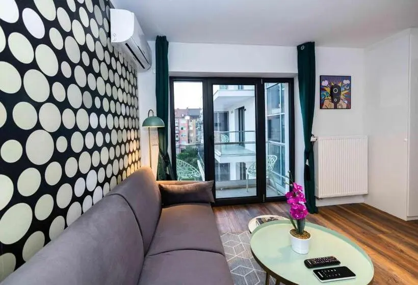１ベッドルームのデラックスアパートメント, Eco Smart Apartments Premium City