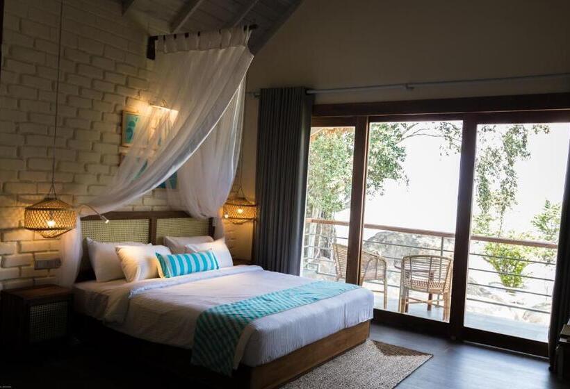 标准间带阳台, Oruwa Boutique Villas