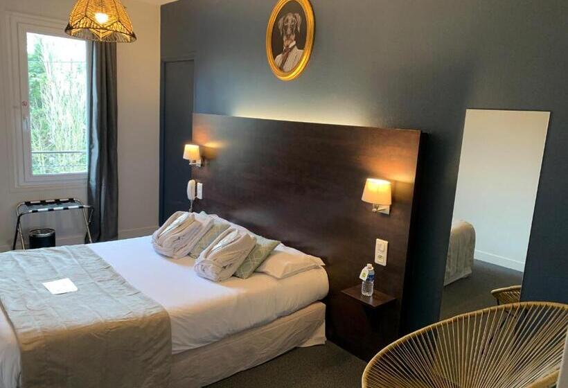 이코노미 룸, Logis Hôtel Aux Berges De L Aveyron