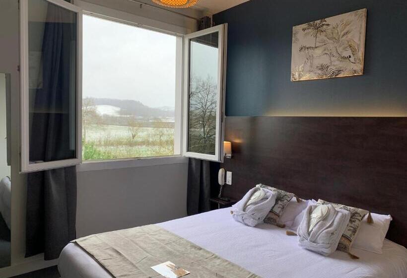 高级大房间, Logis Hôtel Aux Berges De L Aveyron