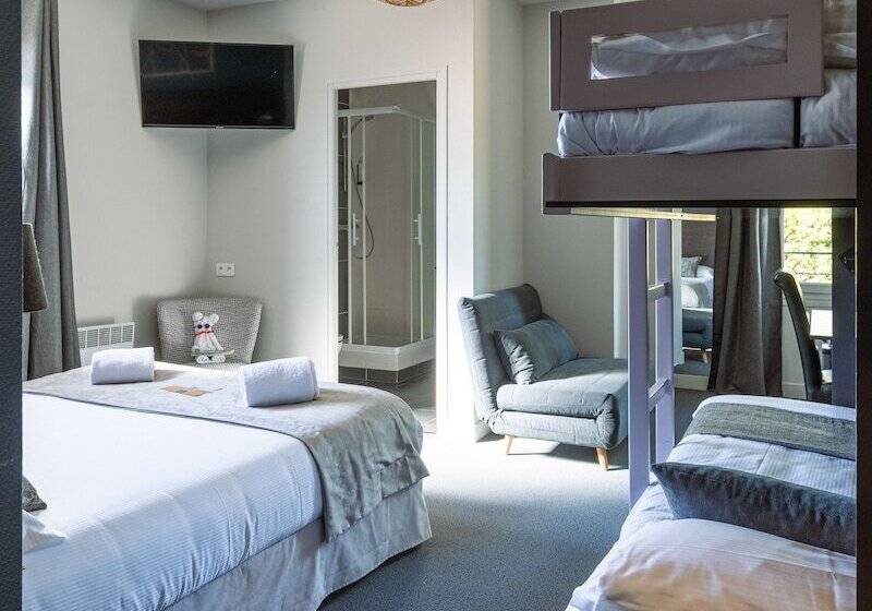 家庭间, Logis Hôtel Aux Berges De L Aveyron