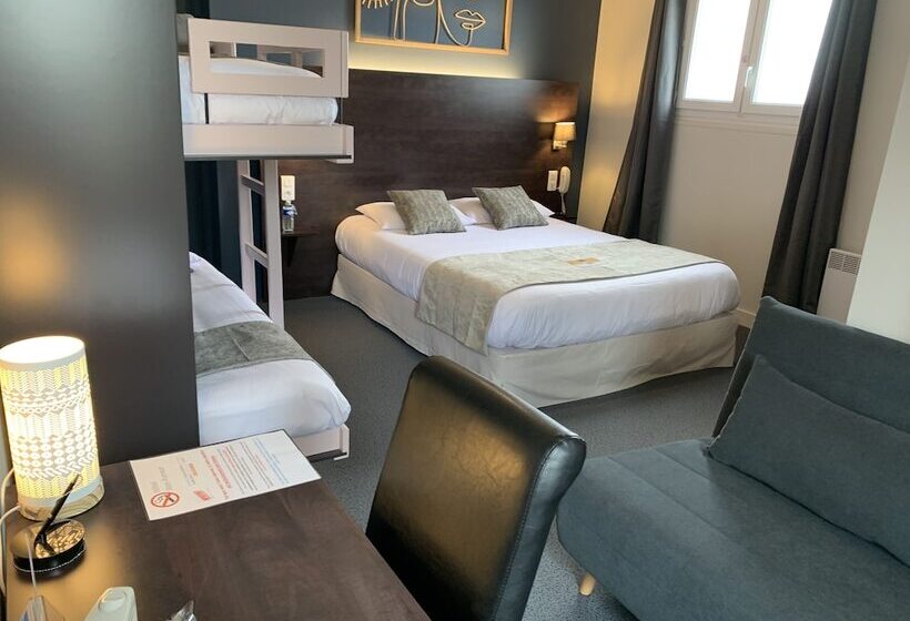 패밀리 룸, Logis Hôtel Aux Berges De L Aveyron