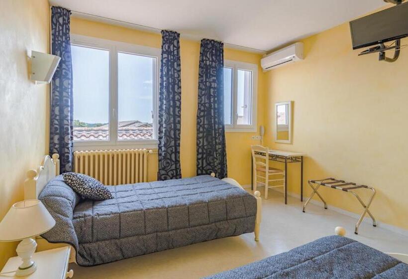 スタンダードシングルルーム, Hôtel Minvielle   Résidence Les Oliviers