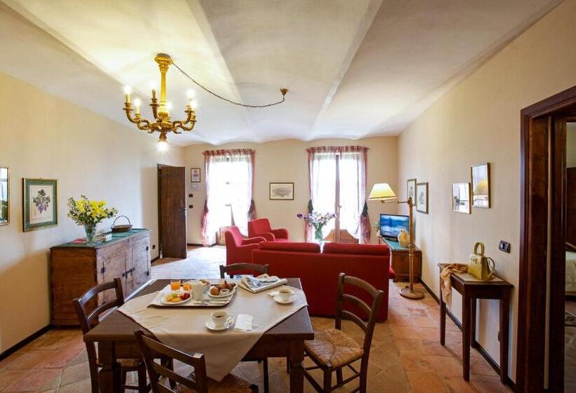 סוויטת דופלקס, Relais Castello Di Razzano