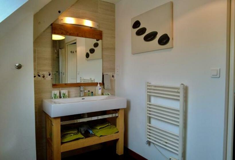 غرفة قياسية, Domaine De La Besnerie Gites Avec Spa Privatif à 10 Min Du Mont St Michel