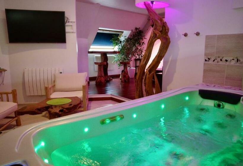 غرفة قياسية, Domaine De La Besnerie Gites Avec Spa Privatif à 10 Min Du Mont St Michel