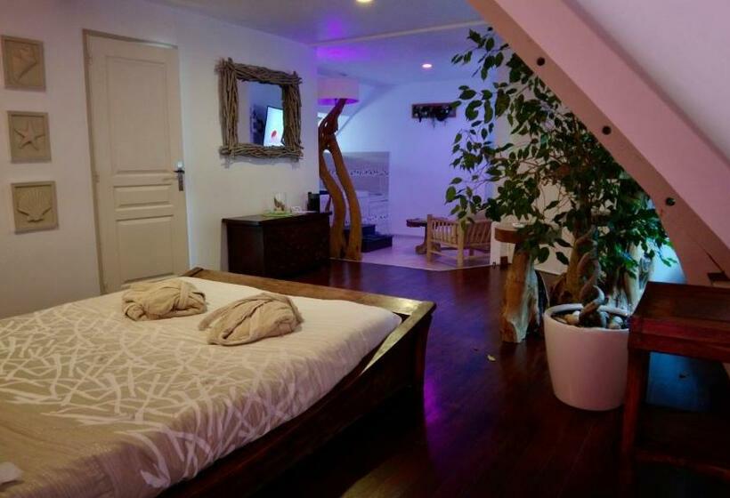 חדר סטנדרט, Domaine De La Besnerie Gites Avec Spa Privatif à 10 Min Du Mont St Michel