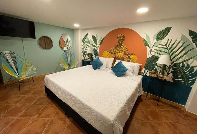 סוויטת ג'וניור עם מרפסת, Candilejo Hotel Boutique