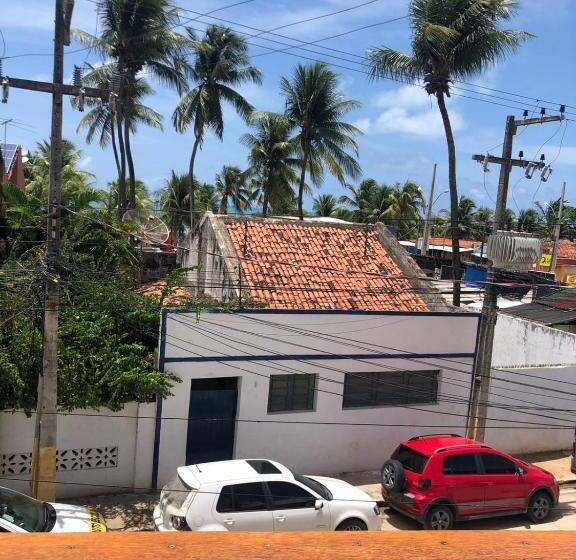 스탠다드 발코니 룸 바다 전망, Pousada Sete Mares