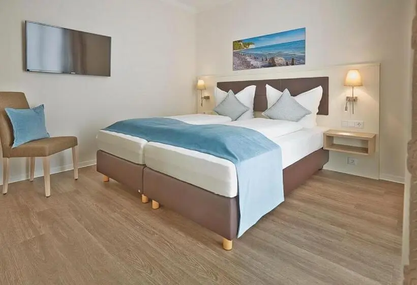 テラス付き１ベッドルームアパートメント, Aparthotel Waterkant Suites   Fewos Am Meer Mit Spa