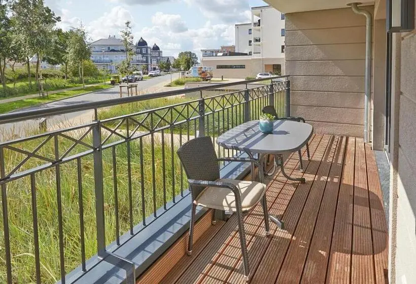 １ベッドルームアパートメント, Aparthotel Waterkant Suites   Fewos Am Meer Mit Spa