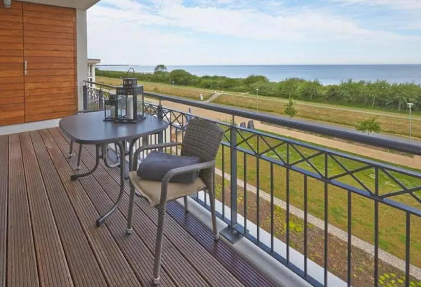 海の見える１ベッドルームアパートメント, Aparthotel Waterkant Suites   Fewos Am Meer Mit Spa