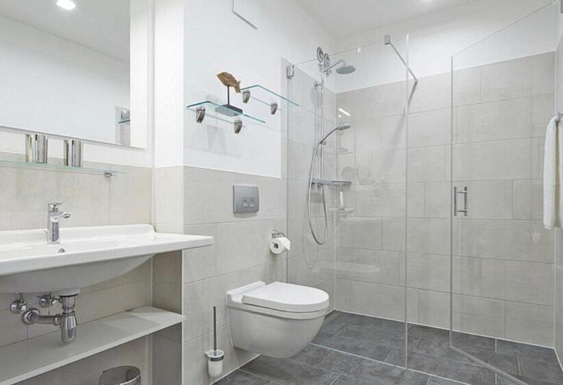 Апартаменты 1 Спальня Вид на Море, Aparthotel Waterkant Suites Fewos Am Meer Mit Spa