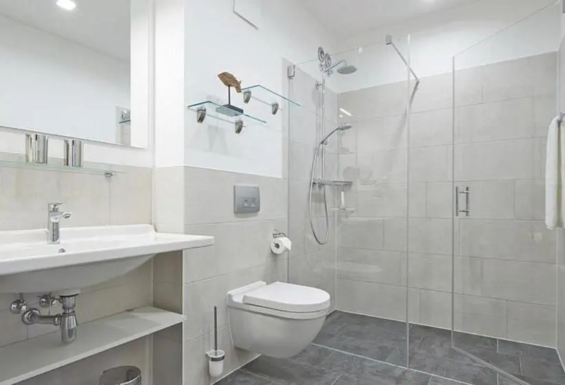 海の見える１ベッドルームアパートメント, Aparthotel Waterkant Suites   Fewos Am Meer Mit Spa