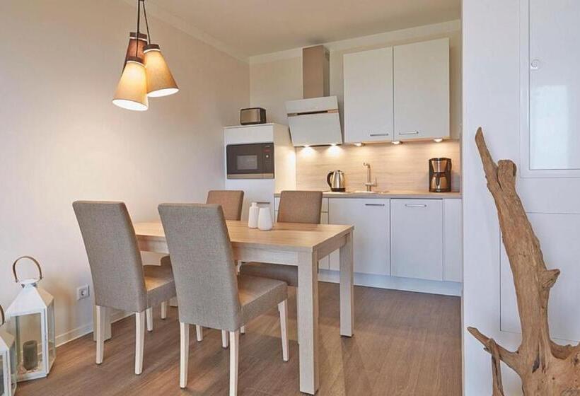 Апартаменты 1 Спальня Вид на Море, Aparthotel Waterkant Suites Fewos Am Meer Mit Spa