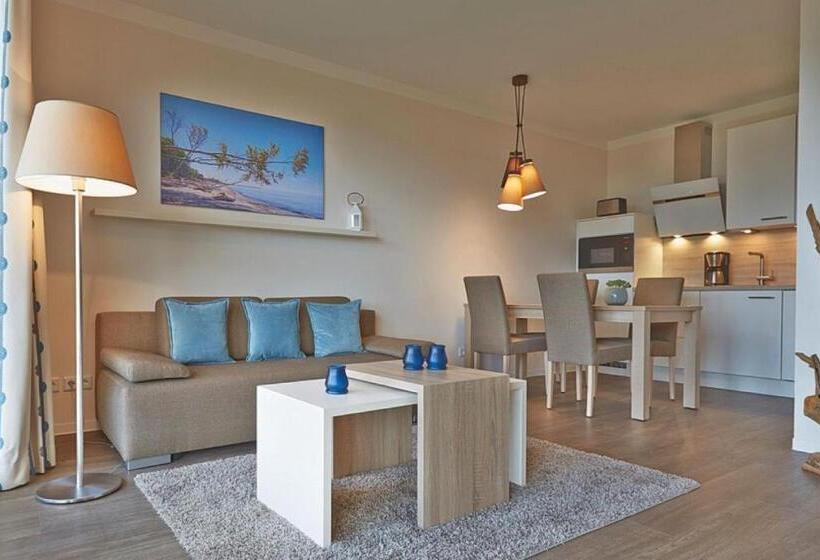 Апартаменты 1 Спальня Вид на Море, Aparthotel Waterkant Suites Fewos Am Meer Mit Spa