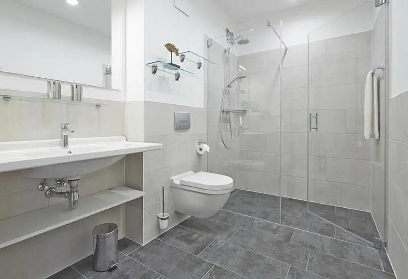 オーシャンビュースーペリアースイート, Aparthotel Waterkant Suites   Fewos Am Meer Mit Spa
