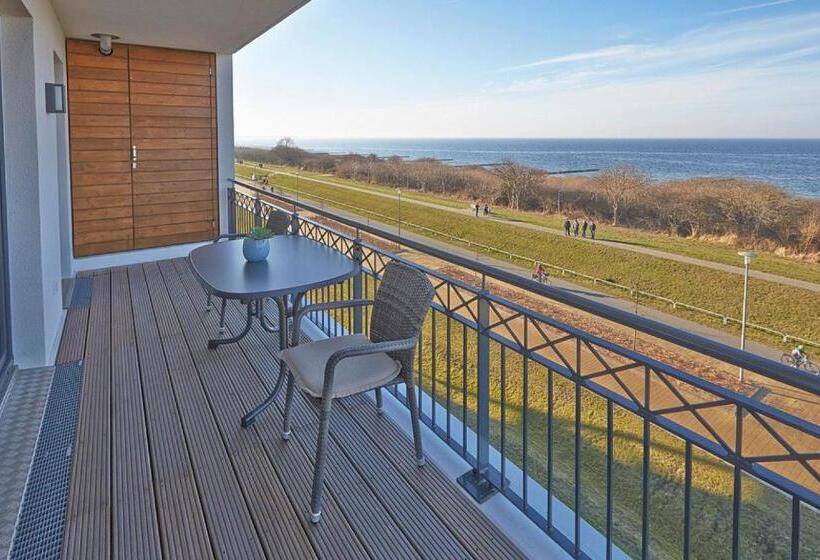 高级套房带海景, Aparthotel Waterkant Suites   Fewos Am Meer Mit Spa