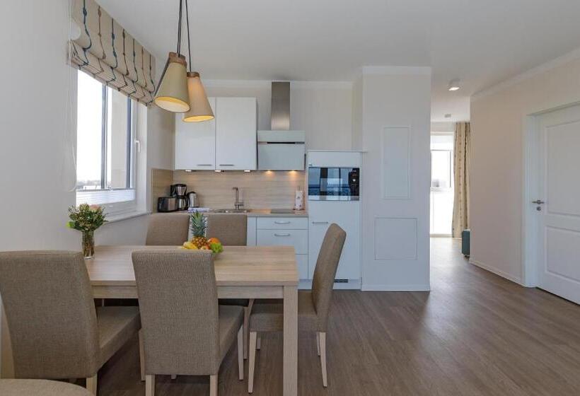 Апартаменты Пентхаус 1 Спальня, Aparthotel Waterkant Suites Fewos Am Meer Mit Spa