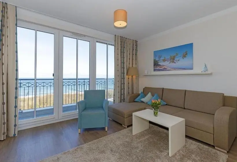 １ベッドルームペントハウスアパート, Aparthotel Waterkant Suites   Fewos Am Meer Mit Spa
