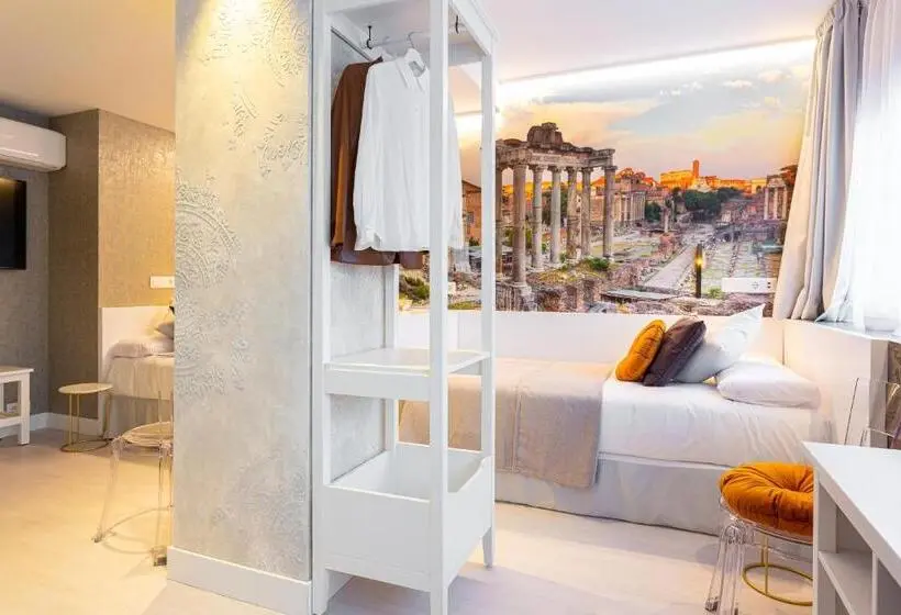 اتاق استاندارد سه نفره, Fly Rooms Madrid Airport