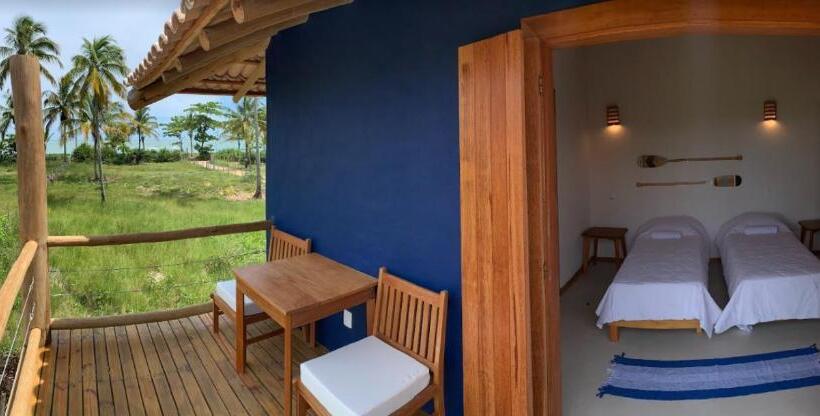 Бунгало Стандарт 2 Спальни, Vila Budião   Corumbau