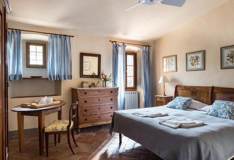 Standard room with outdoor bath, Fattoria Di Rignana Winery Bnb