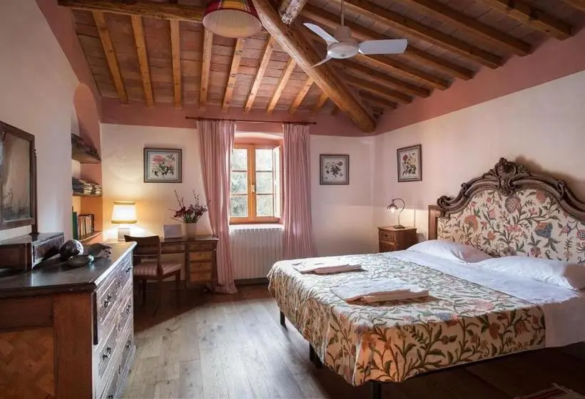 Standard room with outdoor bath, Fattoria Di Rignana Winery Bnb