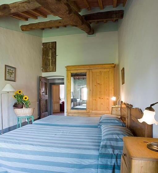 Standard room with outdoor bath, Fattoria Di Rignana Winery Bnb